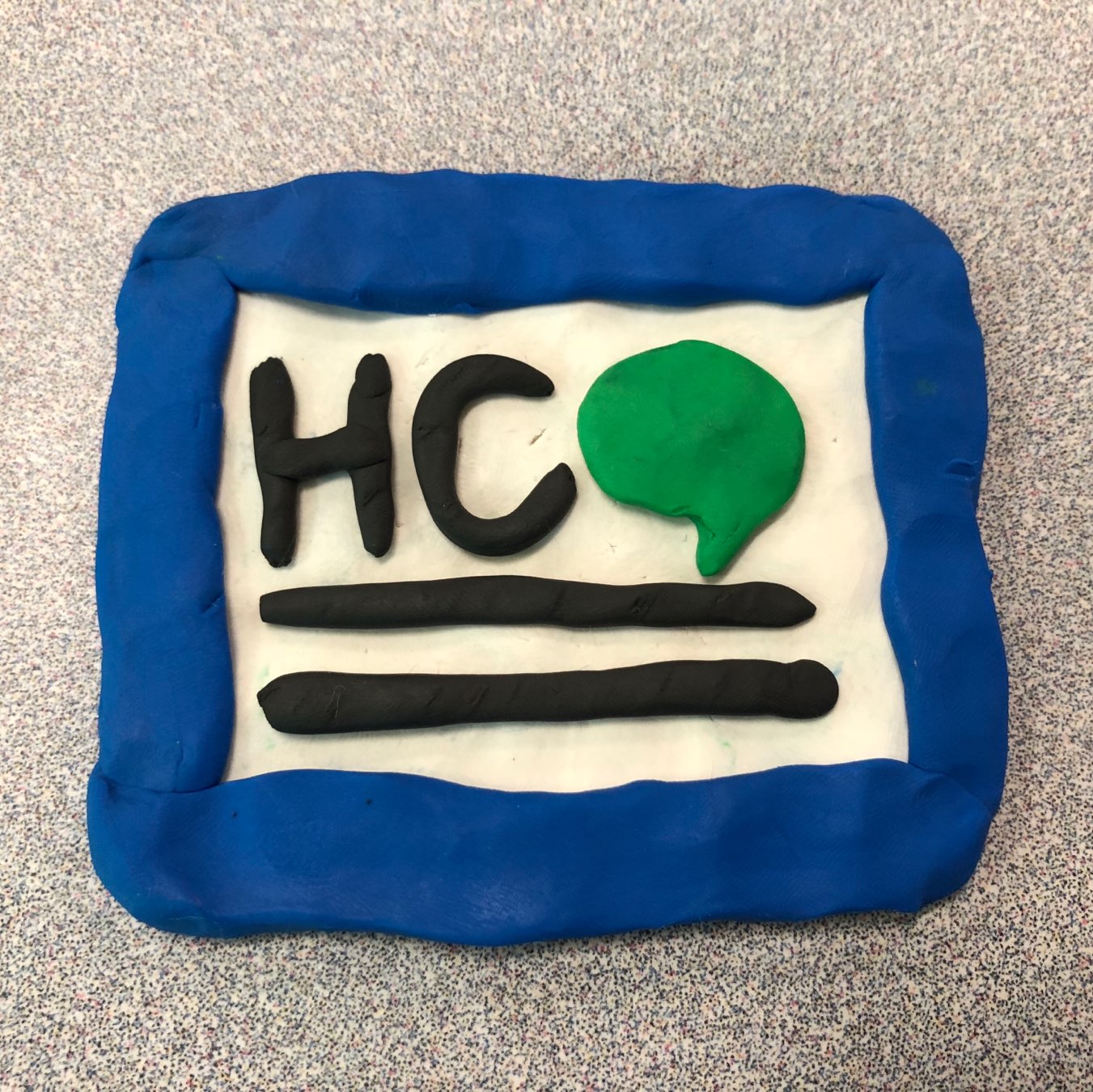 A clay version of Humanities Commons