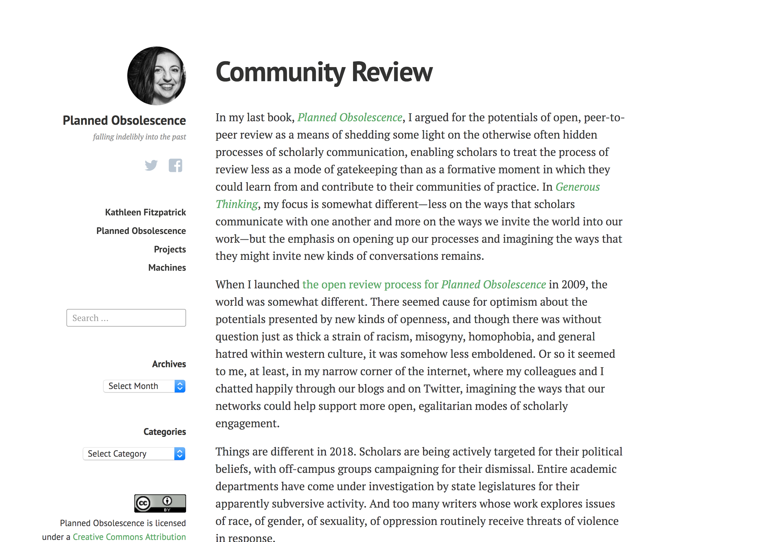 The 2018 version of Planned Obsolescence