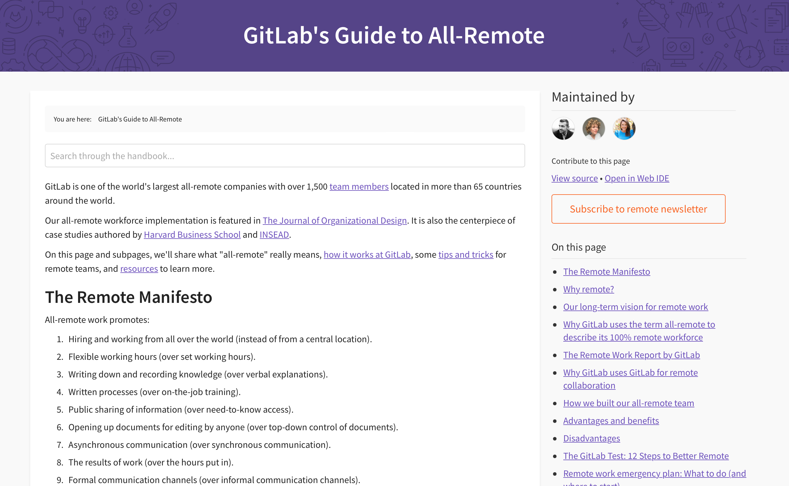 GitLab's Guide to All-Remote