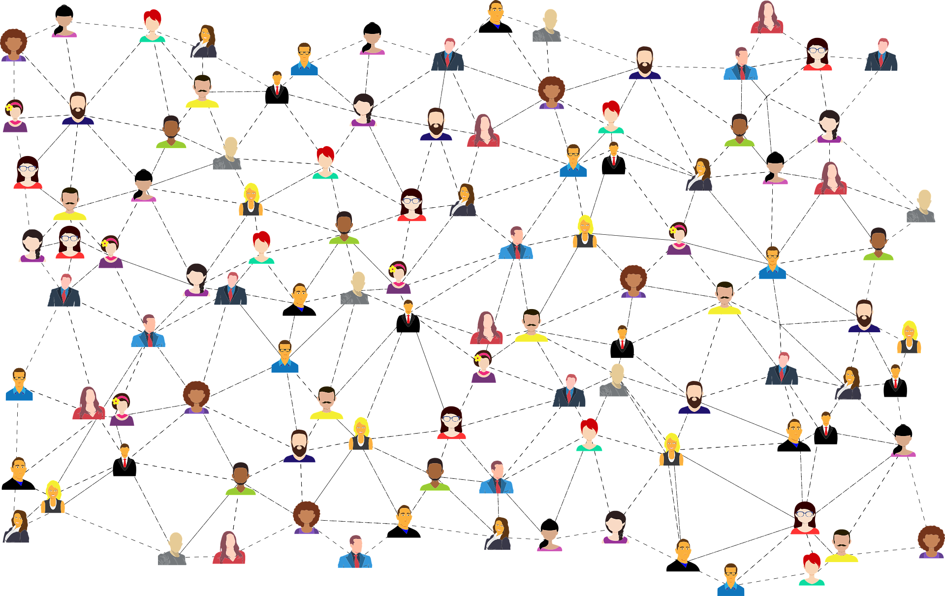 Clip art social network