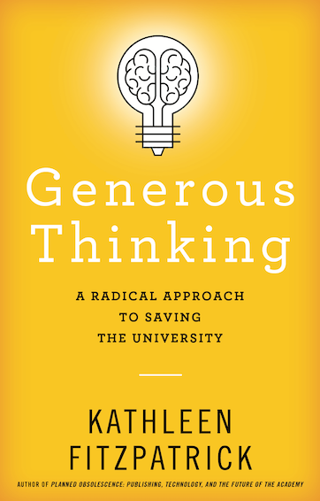 Generous Thinking book cover
