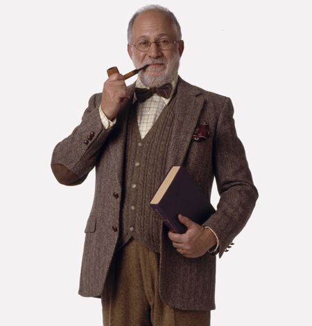 Stereotypical humanities professor