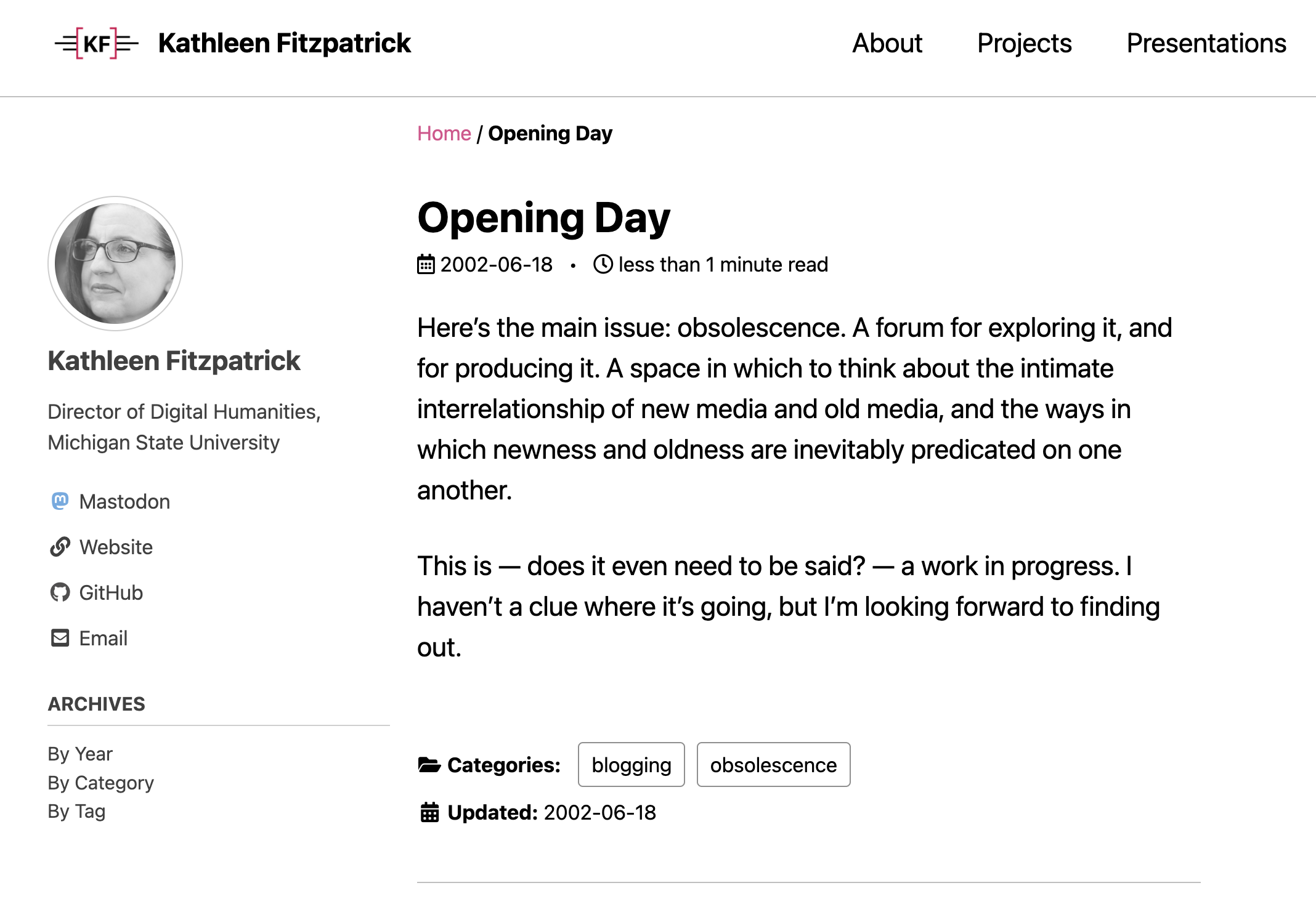 Screenshot of post from Planned Obsolescence